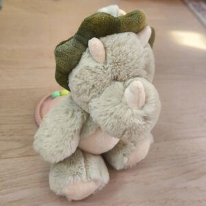 Kellytoy 10" Plush Rattle Dinosaur Toy